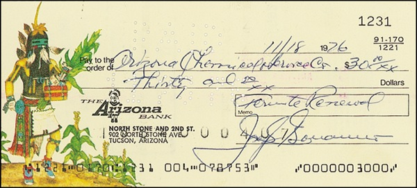 Lot 166 Joseph Bonanno