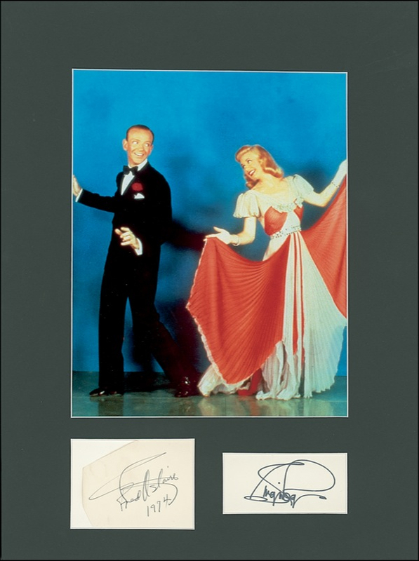 Lot 843 Fred Astaire and Ginger Rogers