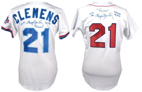 Lot 1257 Roger Clemens
