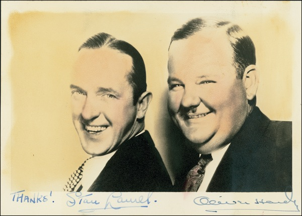 Lot 1001 Laurel and Hardy