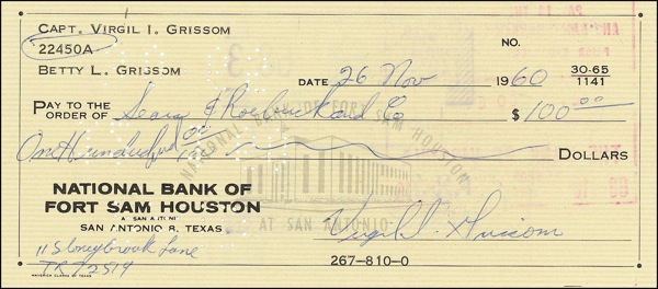 Lot 447 Gus Grissom