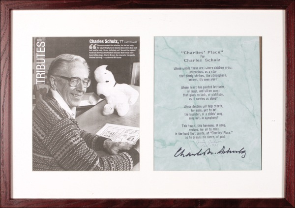 Lot 618 Charles Schulz