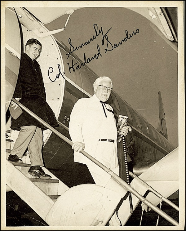 Lot 295 Col. Harland F. Sanders