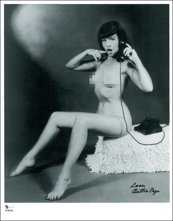 Lot 1065 Bettie Page