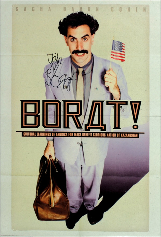 Lot 889 Sacha Baron Cohen