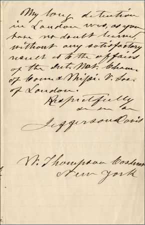 Lot #189 Jefferson Davis - Image 3