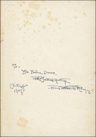Lot #548 James Whitcomb Riley - Image 1