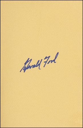 Lot #48 Gerald Ford - Image 1