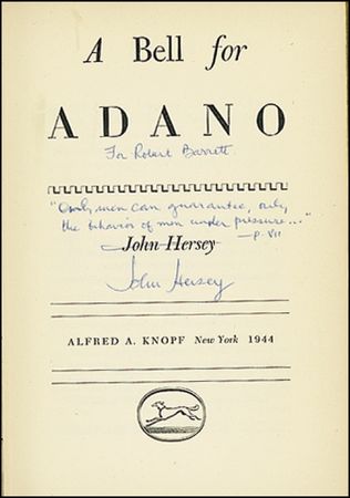 Lot #513 John Hersey - Image 2
