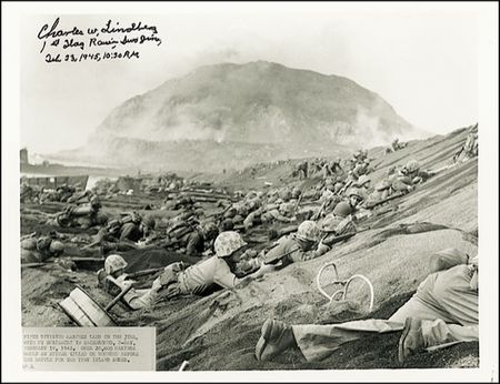 Lot #347 Iwo Jima: Lindberg, Charles - Image 2