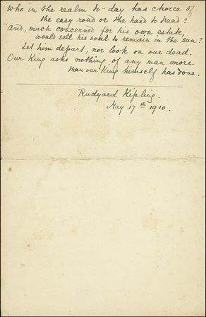 Lot #523 Rudyard Kipling - Image 1