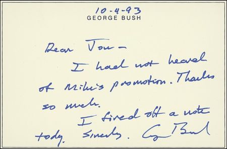Lot #7 George Bush - Image 2