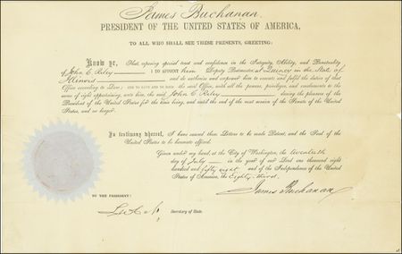 Lot #2 James Buchanan