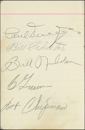 Lot #1202 Baseball Signatures - Image 2