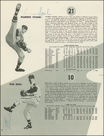 Lot #1422 Milwaukee Braves - Image 2