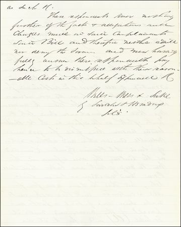 Lot #98 Abraham Lincoln: Herndon, William H. - Image 1