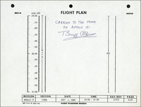 Lot #390 Apollo 11 - Image 1