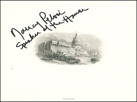 Lot #287 Nancy Pelosi - Image 1