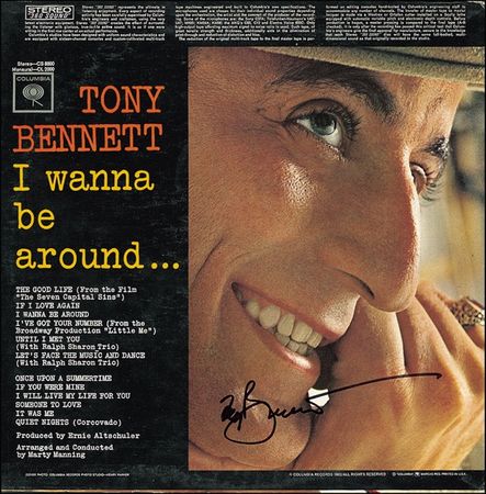 Lot #647 Tony Bennett - Image 1