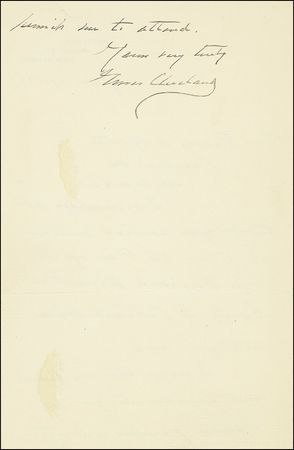 Lot #18 Grover Cleveland