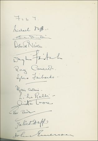 Lot #1071 Cole Porter: Guest Book - Image 3