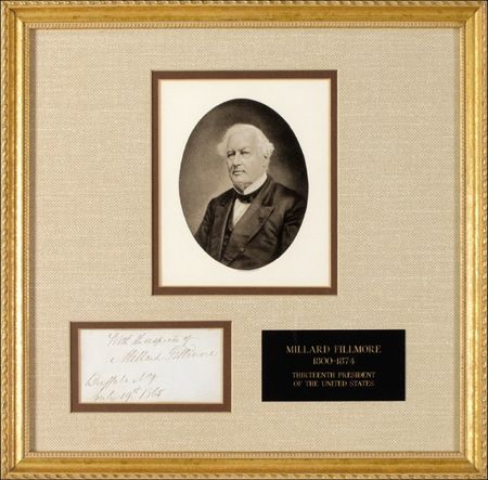 Lot #40 Millard Fillmore - Image 1