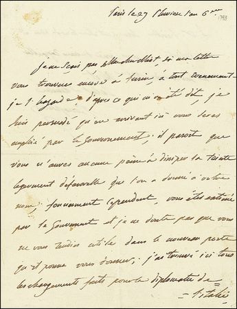 Lot #168 Joseph Bonaparte - Image 2