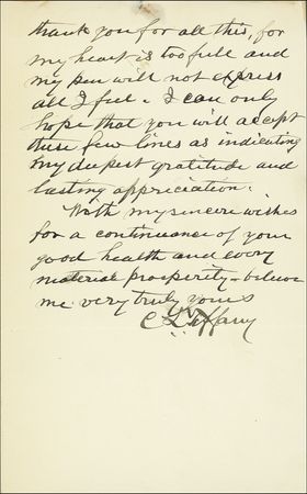 Lot #313 Charles Louis Tiffany - Image 1