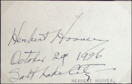 Lot #79 Herbert Hoover - Image 2