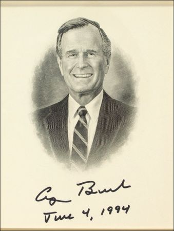 Lot #8 George Bush - Image 2