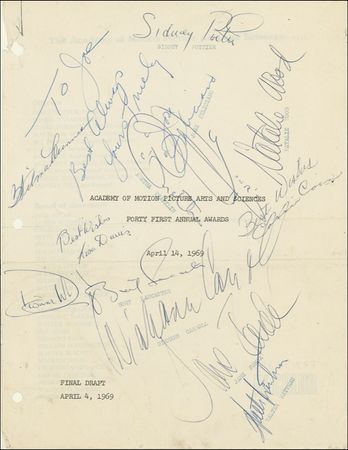Lot #828 Academy Awards - Image 2