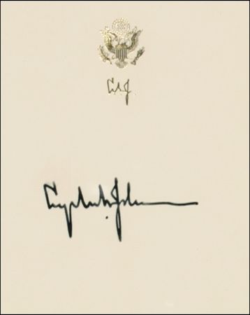Lot #90 Lyndon B. Johnson - Image 2