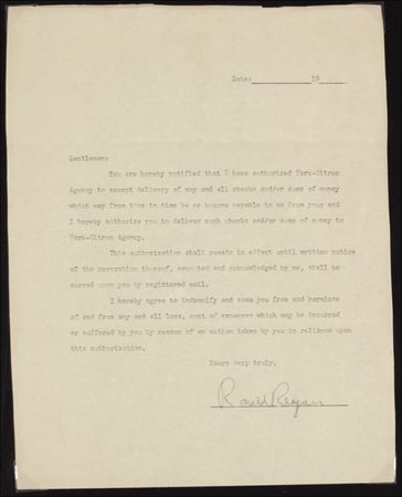 Lot #119 Ronald Reagan - Image 2