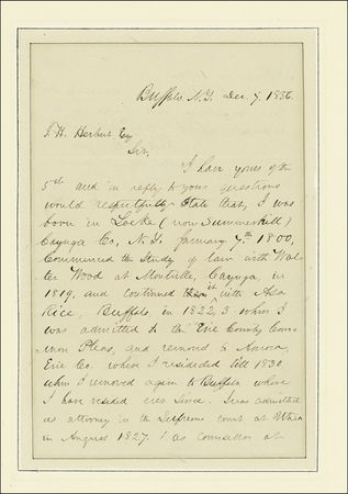 Lot #42 Millard Fillmore - Image 2