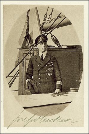 Lot #350 Count Felix von Luckner - Image 1