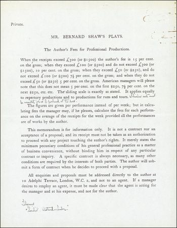 Lot #559 George Bernard Shaw - Image 2