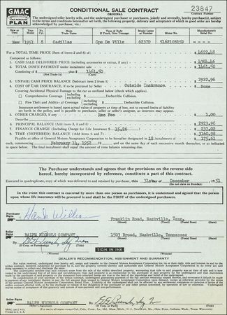 Lot #816 Hank Williams - Image 1
