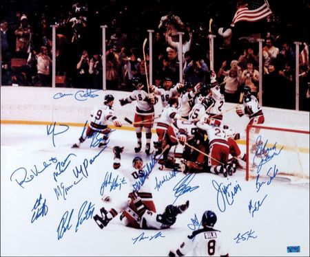 Lot #1424 Miracle on Ice - Image 1