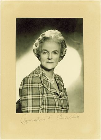 Lot #182 Winston and Clementine Churchill - Image 2