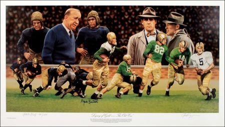 Lot #1445 Notre Dame: Bertelli and Parseghian - Image 2