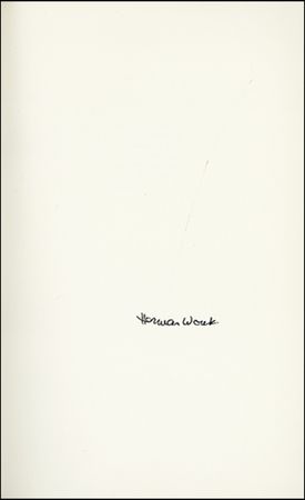 Lot #574 Herman Wouk - Image 1