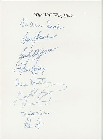 Lot #1194 Baseball Legends - Image 1