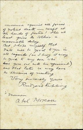 Lot #524 Rudyard Kipling - Image 1
