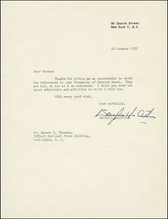Lot #356 Douglas MacArthur - Image 1