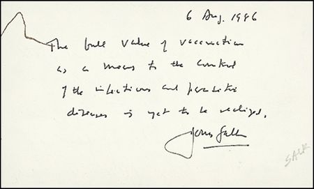 Lot #294 Jonas Salk and Denton Cooley - Image 1