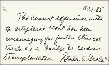 Lot #294 Jonas Salk and Denton Cooley - Image 2