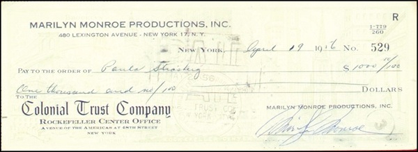 Lot 940 Marilyn Monroe
