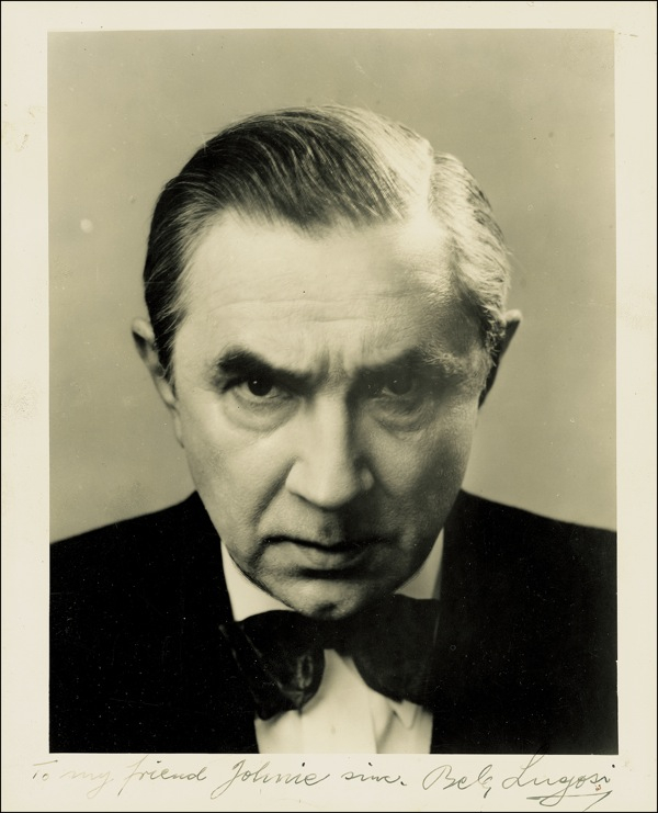 Lot 923 Béla Lugosi