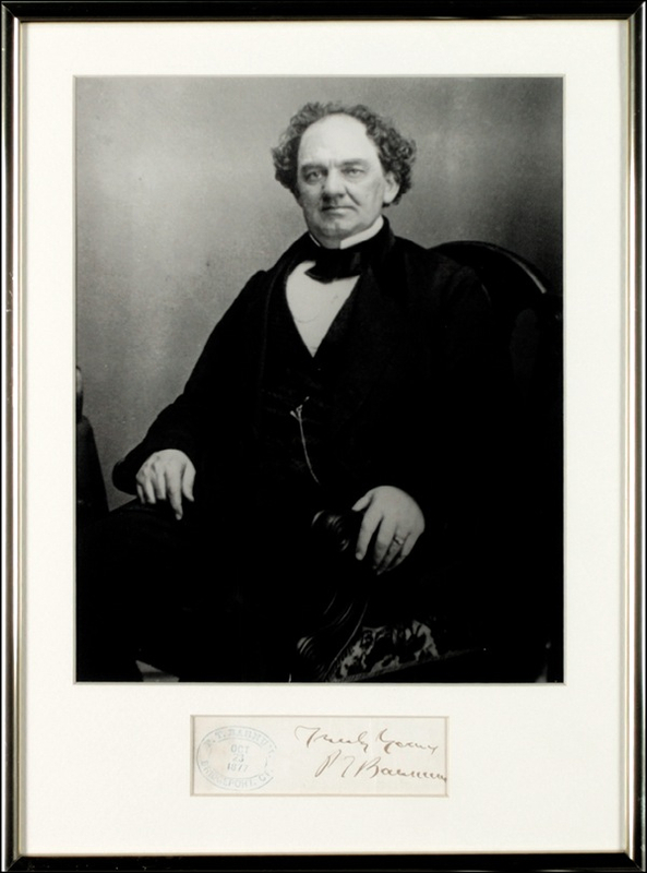 Lot 720 P. T. Barnum