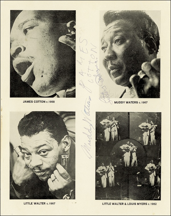 Lot 481  Blues Artists: Muddy Waters and Others